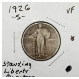 1926-S Standing Liberty Quarter