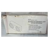 Incandescent Emergency Light w/Battery Backup NEW