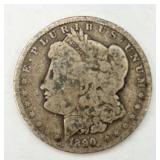 1890-O Morgan Silver Dollar
