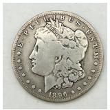 1896-O Morgan Silver Dollar
