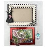 Pretty Picture Frames & Crystal Sun Catcher