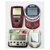 4 Hand-Held Electronic Games