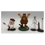 3 Cool Golfing Figurines