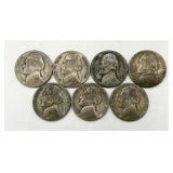 7-35% Silver Wartime Jefferson Nickels