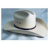 Stetson Man Alamo Hat w/Two-Tone Leather&Conchos