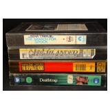 4 VTG VHS Hardcover Movies