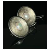 Sterling Silver Pearl Earrings