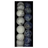 2 Natural Stone Stretch Bracelets