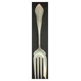 Gorham Sterling Silver Meat Fork in Lancaster Patt