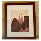 Framed Photographic Print of New York City Skyline
