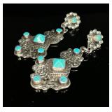 Sterling Silver Turquoise Earrings