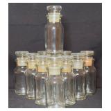 11 VTG Japanese Apothecary or Spice Jars