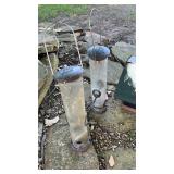 5 Bird Feeders w/hooks