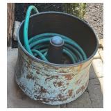 Vintage Copper Hose Pot w/Hose