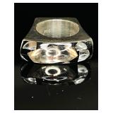 Sterling Silver Domed Ring