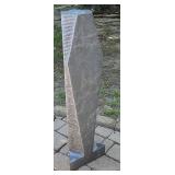 Contemporary Fountain Charcoal Gray Twist