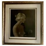 'BEAUTY MARK' by Andrew Wyeth Nude Print 180/300