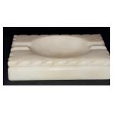 VTG Hand-Carved Italian Alabaster Ashtray