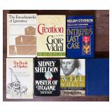 Lot of a Variety of 7 Hardback Books