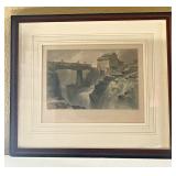 'BRIDGE AT GLENS FALL (on the Hudson)'