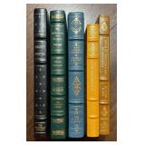 5 Leather Bound "The Franklin Library" Classics