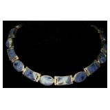 Sterling Silver Lapis Lazuli Necklace