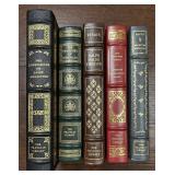 5 Leather Bound "The Franklin Library" Classics