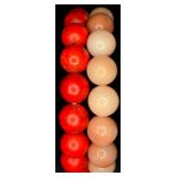 2 Natural Stone Stretch Bracelets