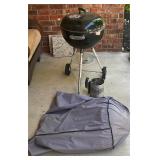 Weber BBQ Pit w/Cover & Rapidfire Chimney Starter