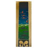 Original Painting on Wood b y Walter W. Hunt 1996