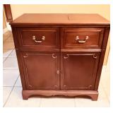 Vintage Mahogany Two Door Server