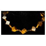 Hand-made Tigers Eye Necklace