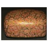 VTG Hand-painted Kashmiri Paper-Mché Trinket Box