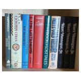 Lot of a Variety of 10 Hardback Books