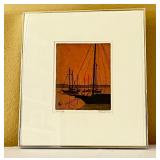 'Anchorage' Print Signed by B. Anderson