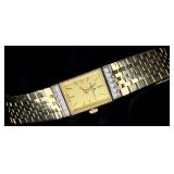 14K Yellow Au Diamond Baume & Mercier Geneve Watch