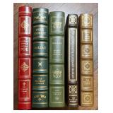 5 Leather Bound "The Franklin Library" Classics