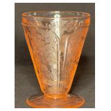 Pink Jeannette glass Cherry Blossom Depression