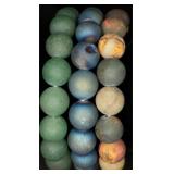 3 Natural Stone Stretch Bracelets