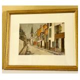 Framed 'Maurice Utrillo's' by Eglise de Stains
