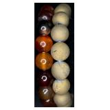 2 Natural Stone Stretch Bracelets