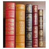 5 Leather Bound "The Franklin Library" Classics