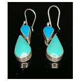 Sterling Silver Turquoise Earrings