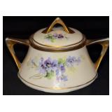 VTG Rosen Bavaria Donatello Porcelain Sugar Bowl