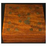 VTG Indian Wooden Jewelry Box