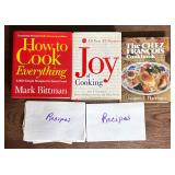 3 Hardback Cookbooks & Printed/Extra Recipes