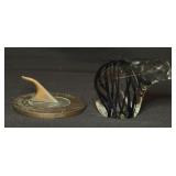 2 VTG Paperweights