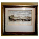 'Autre veuë Particuliere de Paris...' by J Rigaud