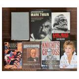 7 Hardback Books About Famous People
