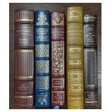 5 Leather Bound "The Franklin Library" Classics